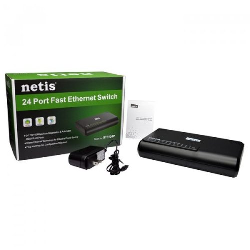 Комутатор некерований NETIS SYSTEMS ST3124P