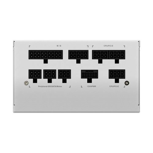 Блок живлення, 850W, GIGABYTE UD850GM PG5W, ATX3.0, 120мм кулер, КПД 90%, активна PFC, 150 x 140 x 86