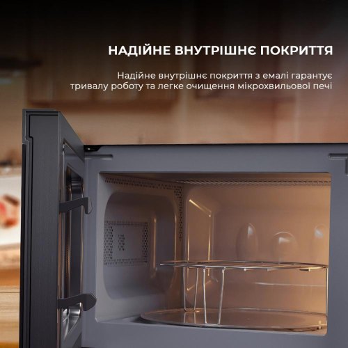 Мікрохвильовка з грилем Sharp YC-MG02E-B