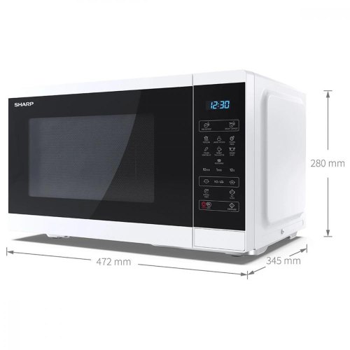 Мікрохвильовка Sharp YC-MS252AE-W