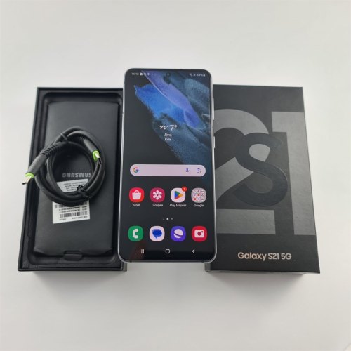 Смартфон Samsung Galaxy S21 256 GB Phantom Grey USED **