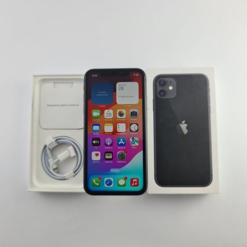 Смартфон iPhone 11 128GB Black, Model A2221 USED **