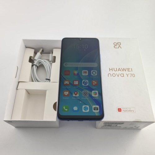 Смартфон Huawei Nova Y70 2022 4/128Gb Crystal Blue (MGA-LX9) USED **