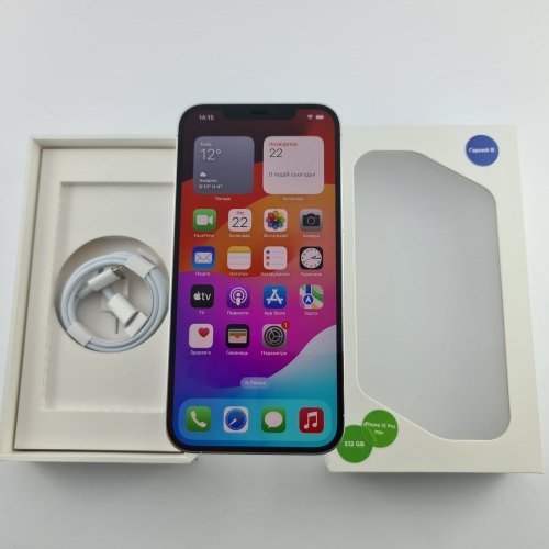 Смартфон iPhone 12 Pro Max 512GB Silver, Model A2411 USED **