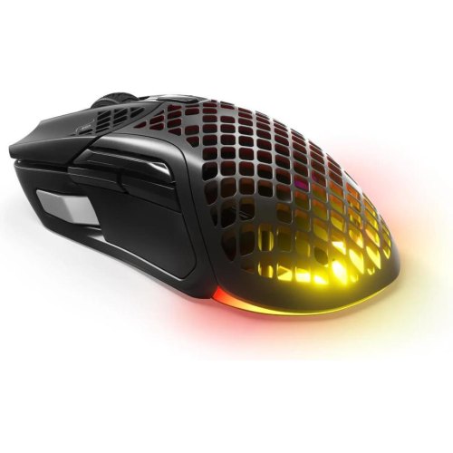 Мишка бездротова, SteelSeries Aerox 5 Wireless Black (62406)