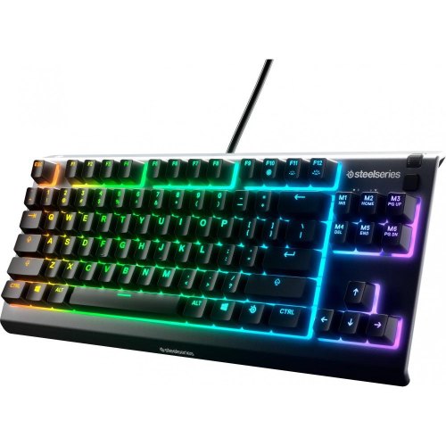 Клавіатура дротова, SteelSeries Apex 3 TKL USB ENG/RUS/UA (64817)