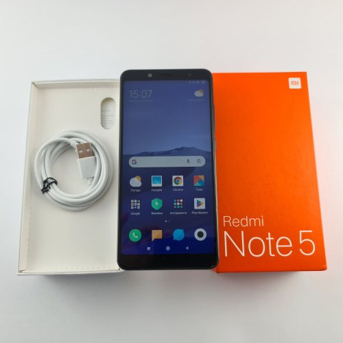 Смартфон Xiaomi Redmi Note 5 3/32Gb Black USED **