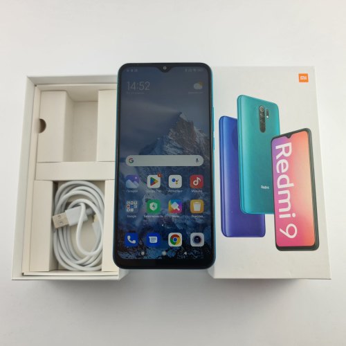 Смартфон Xiaomi Redmi 9 3/32Gb Ocean Green USED **