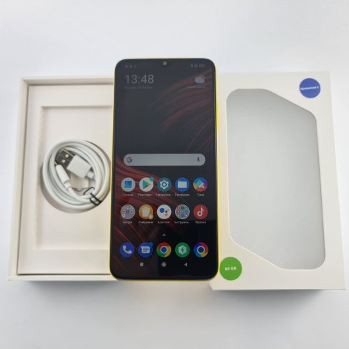 Смартфон Xiaomi Poco M3 4/64Gb Yellow USED **