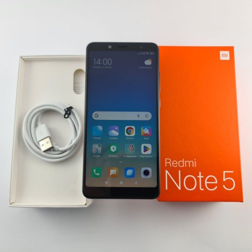 Смартфон Xiaomi Redmi Note 5 3/32Gb Black USED **