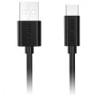 Кабель Choetech USB For Type-C 2M Black