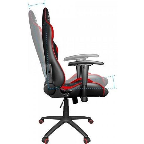 Крісло для геймерів, Defender Devastator CT-365, Black/Red