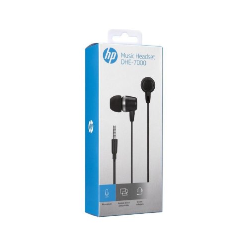 Гарнітура дротова, HP DHE-7000, Black