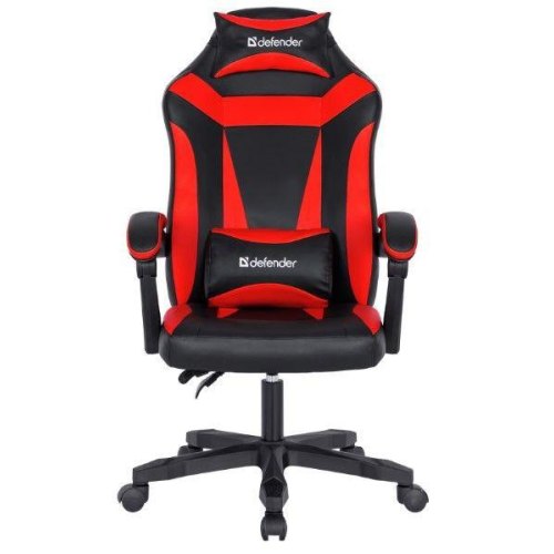 Крісло для геймерів, Defender Master, Black/Red