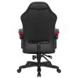 Крісло для геймерів, Defender Master, Black/Red