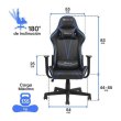 Крісло для геймерів, XTRIKE ME Advanced Gaming Chair GC-909, Black/Blue