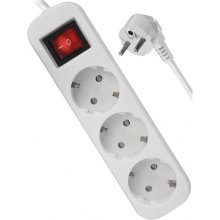 Мережевий фільтр 3.0м Defender S330, 3 розетки, з заземленням