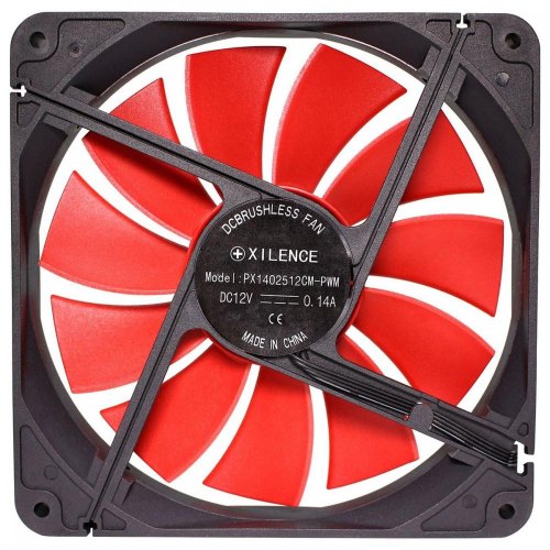 Кулер для корпусу, Xilence XPF140.R.PWM, 140 мм, 900prm, 4pin