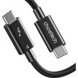 Кабель Choetech USB Thunderbolt Type-C 100W 0.8M Black