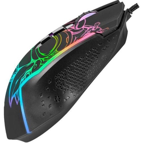 Мишка дротова, XTRIKE ME GM-327, ігрова, 8000dpi, 7 кнопок, RGB, Black