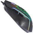 Мишка дротова, XTRIKE ME GM-327, ігрова, 8000dpi, 7 кнопок, RGB, Black