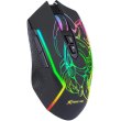 Мишка дротова, XTRIKE ME GM-327, ігрова, 8000dpi, 7 кнопок, RGB, Black