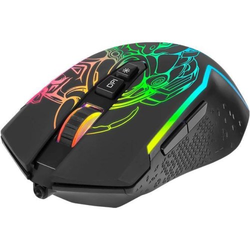 Мишка дротова, XTRIKE ME GM-327, ігрова, 8000dpi, 7 кнопок, RGB, Black