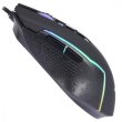 Мишка дротова, XTRIKE ME GM-327, ігрова, 8000dpi, 7 кнопок, RGB, Black