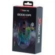 Мишка дротова, XTRIKE ME GM-327, ігрова, 8000dpi, 7 кнопок, RGB, Black