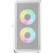 Корпус без БЖ, Logic Concept PORTOS MESH+GLASS ARGB, 3x120, mATX, білий