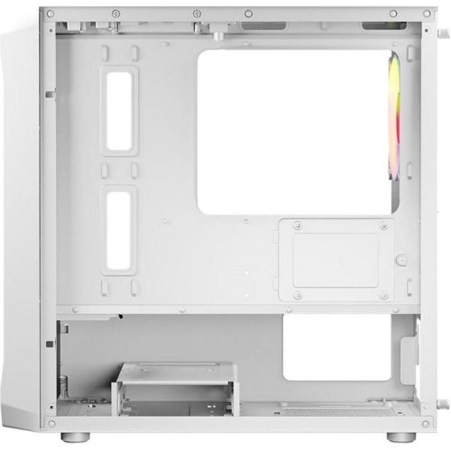 Корпус без БЖ, Logic Concept PORTOS MESH+GLASS ARGB, 3x120, mATX, білий