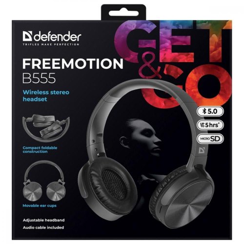 Гарнітура бездротова, Defender FreeMotion B555 Bluetooth