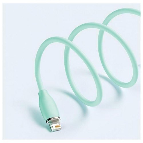 Кабель Baseus Jelly Liquid Silica Gel USB For Lightning 2.4A 2M Green