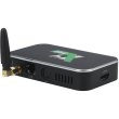 Медіаплеєр Ugoos X4 PRO 4/32Gb/Amlogic S905X4/Android 11/WiFi/BT/Miracast/AV/IR RC/змінна антена