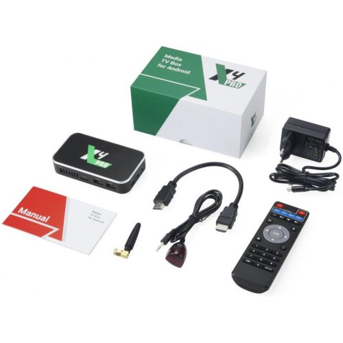 Медіаплеєр Ugoos X4 PRO 4/32Gb/Amlogic S905X4/Android 11/WiFi/BT/Miracast/AV/IR RC/змінна антена