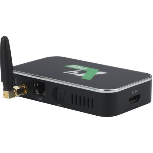 Медіаплеєр Ugoos X4 PRO 4/32Gb/Amlogic S905X4/Android 11/WiFi/BT/Miracast/AV/IR RC/змінна антена
