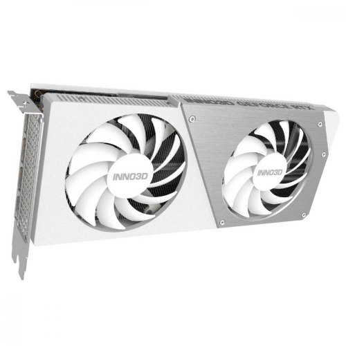 Відеокарта Inno3D GeForce RTX4070 TWIN X2 OC WHITE STEALTH 12GB GDDR6X (192bit) (2505/21000) (1 x HDMI, 3 x DisplayPort) (N40702-126XX-183052V)