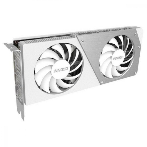 Відеокарта Inno3D GeForce RTX4070 TWIN X2 OC WHITE STEALTH 12GB GDDR6X (192bit) (2505/21000) (1 x HDMI, 3 x DisplayPort) (N40702-126XX-183052V)