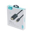 Кабель Choetech USB For Type-C HDMI Thunderbolt 3 3.0M Black