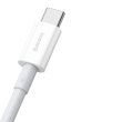 Кабель Baseus Superior Series USB For Type-C 5A 66W 1M White