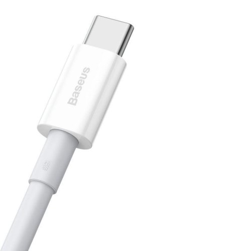Кабель Baseus Superior Series USB For Type-C 5A 66W 1M White