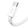 Кабель Baseus Superior Series USB For Type-C 5A 66W 1M White