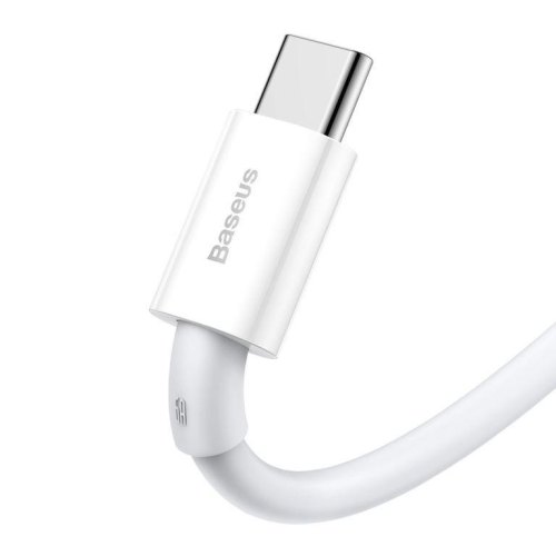 Кабель Baseus Superior Series USB For Type-C 5A 66W 1M White