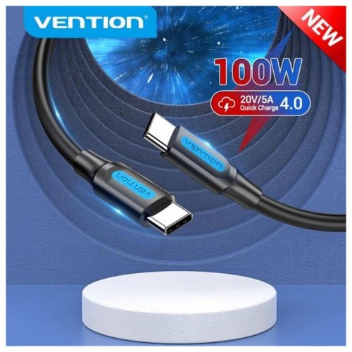 Кабель Vention USB For Type-C 100W Black
