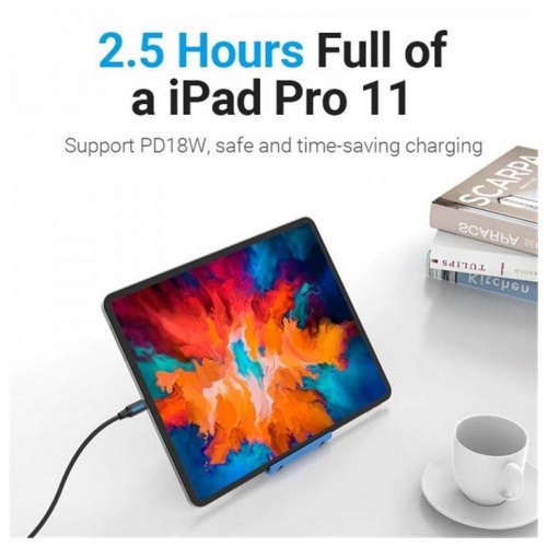 Кабель Vention USB For Type-C 100W Black