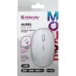 Мишка бездротова, Defender Auris MB-027, 1600dpi, 3 кнопки, White