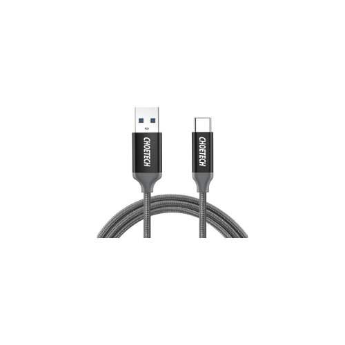 Кабель Choetech USB For Type-C 1.0M Black