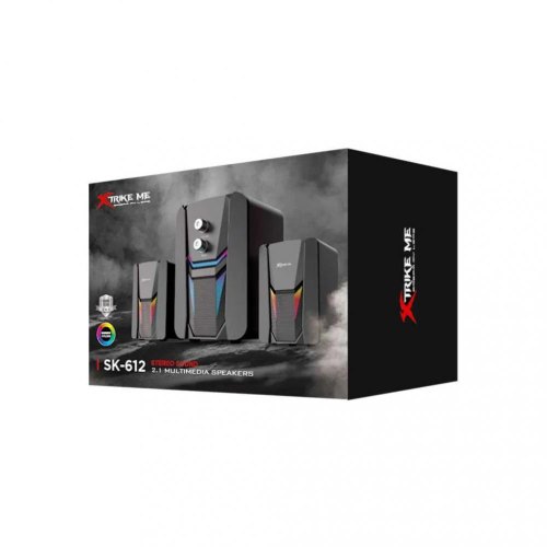Акустична система 2.1 XTRIKE ME SK-612 (SK-612), 11Вт LED USB