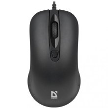 Мишка дротова, Defender Classic MB-230, 1000dpi, 4 кнопки, Black