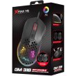 Мишка дротова, XTRIKE ME GM-316, ігрова, 7200dpi, 7 кнопок, 13 режимів RGB, 2 панелі, Black